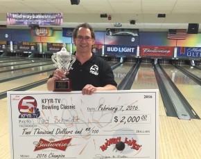 Schmidt Claims First Major at KFYR TV Bowling Classic