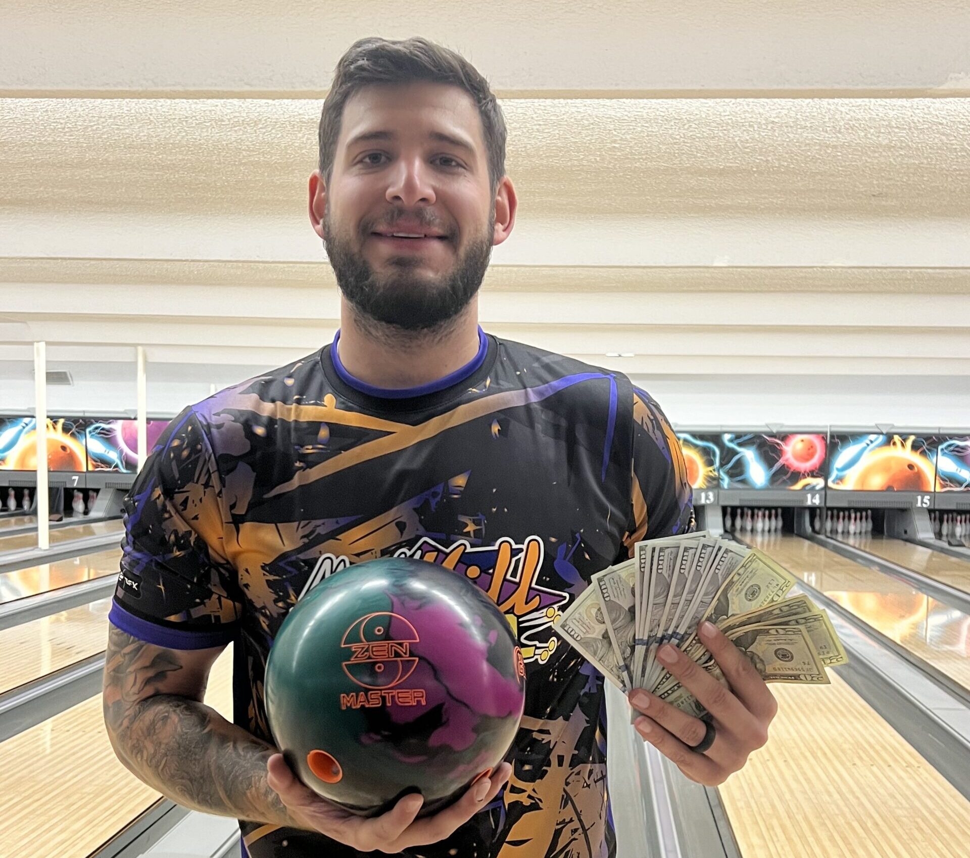 Wallstrum Shines at NDBowlTV Masters